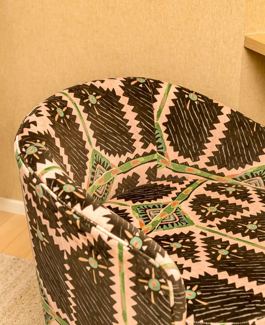 The cane chair