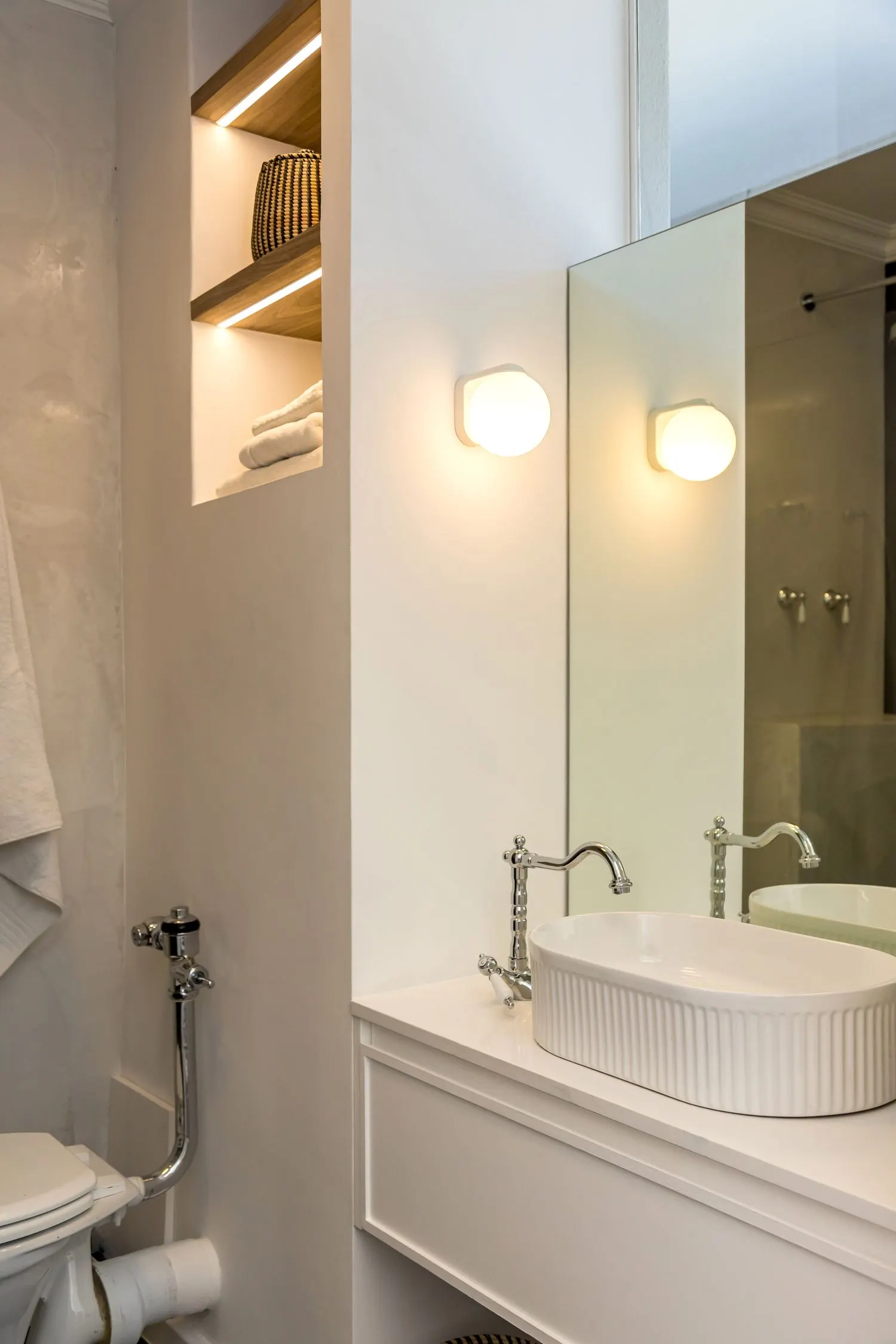 The bathroom